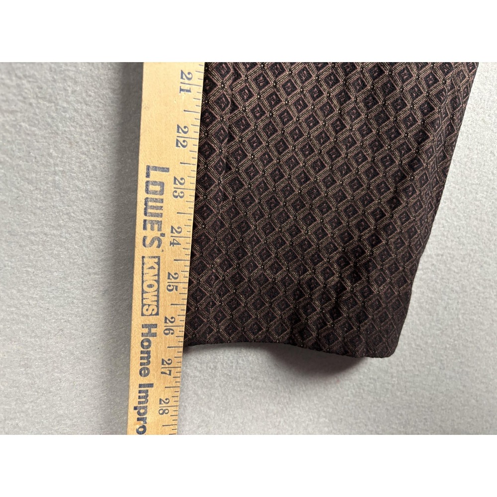 Chicos Pants Womens 2R So Slimming Brigitte 360 Ankle Slim Leg Geo Pattern - Picture 8 of 16